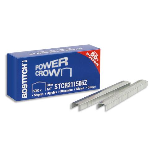 Agrafes Bostitch NºSTCR 2115/ 6 en boite de 5000
