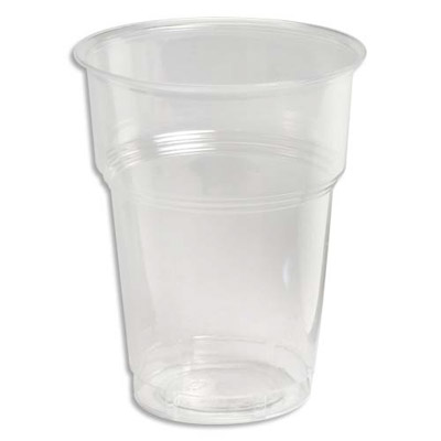 Gobelet cristal - contenance 23 cl - sachet de 50