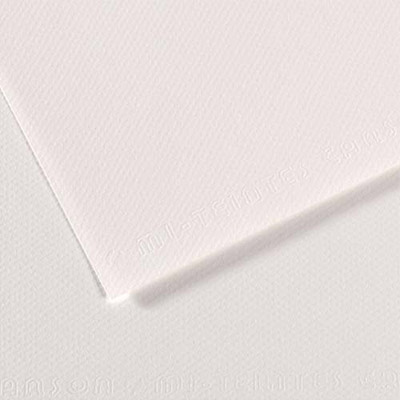 Manipack de 25 feuilles papier dessin Canson - mi-teintes - 160g - 50x65cm - blanc