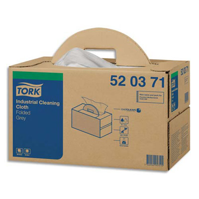 Chiffons non tisses Tork Premium 520 - pour gros travaux - boite de 280 chiffons