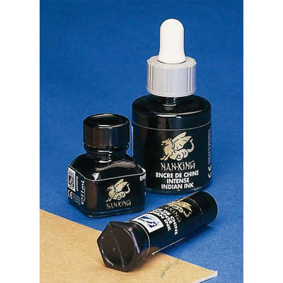 Flacon d encre de chine Lefranc & Bourgeois - 11ml - noir Nan-King