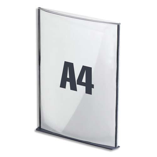 Plaque de porte format A4 coloris anthracite