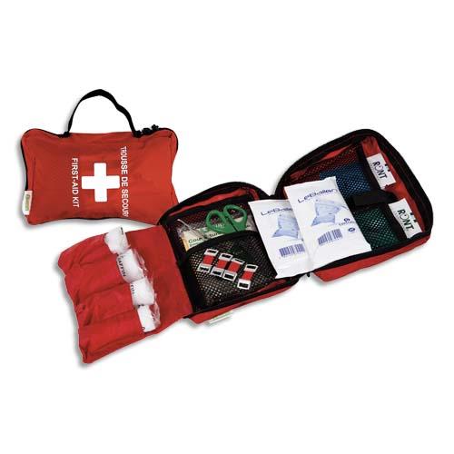 Trousse premiers secours special vehicules pour 1 a 4 personnes