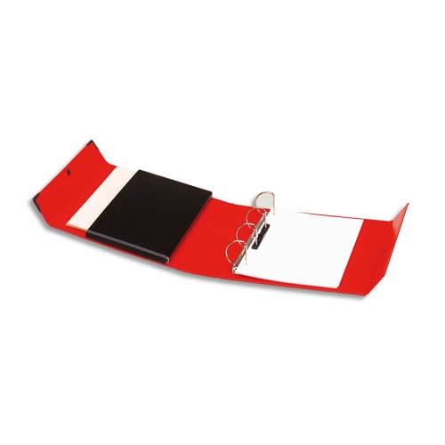 Classeur a 4 anneaux en D Innovation Arianax IN50C - dos 7 cm - pour format A4 - fermeture pression - rouge