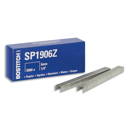 Agrafes SP191/4 - boite de 5000 - bleue