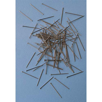 Epingles argentine a tete ronde - 30mm - boite de 500