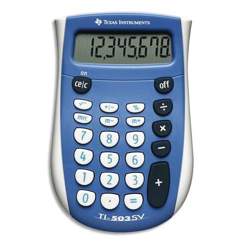 Texas Instruments - Calculatrice de poche TI 503SV - 8 chiffres