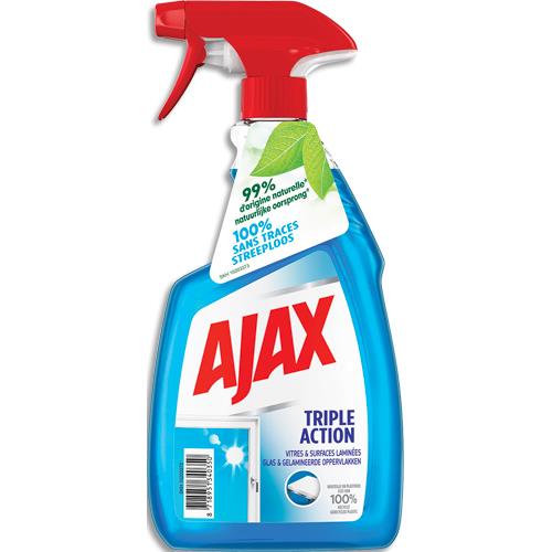 Nettoyant vitres Ajax Triple Action - spray 500 ml