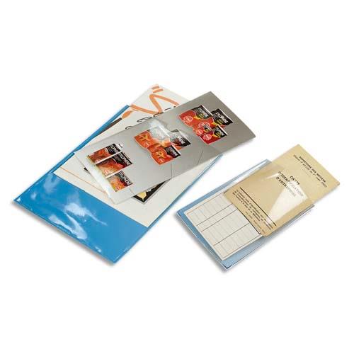 Sachet de 10 etuis 2 faces Claircell - en polypropylene 30/100 eme - format 30 x 21 cm.