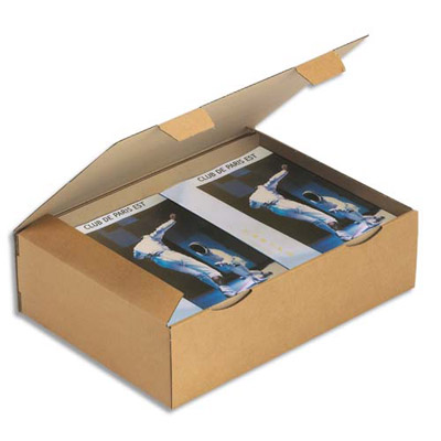 Boite postale en carton - 43 x 30 x 12 cm
