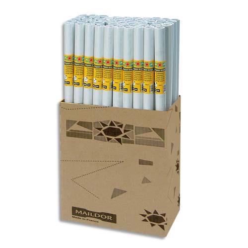 Rouleau kraft blanc Maildor - 1 m x 10 m - 64g