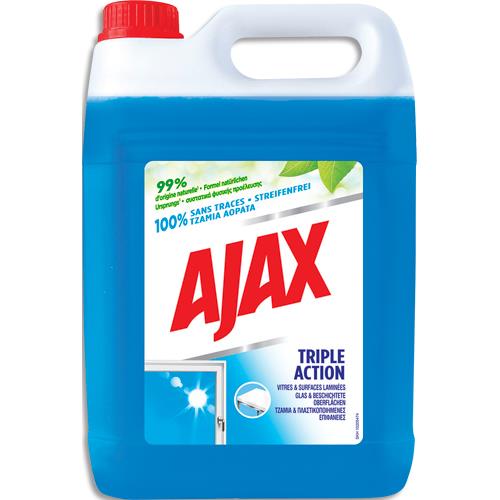 Nettoyant vitre et surfaces Ajax - parfum frais - 5 L