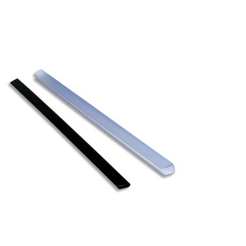 Baguettes a relier Claircell - Longueur 29,7cm - 3 mm - 25 feuilles - boite de 25 - noir