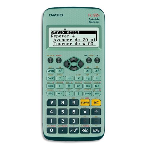 Calculatrice scientifique Casio Fx 92 College 2D+