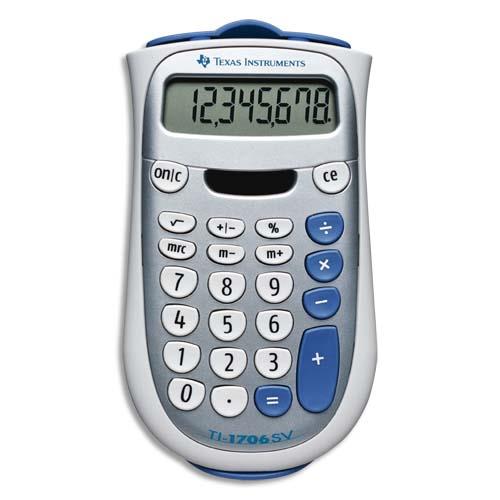 Texas Instruments - Calculatrice de poche TI 706SV - 8 chiffres