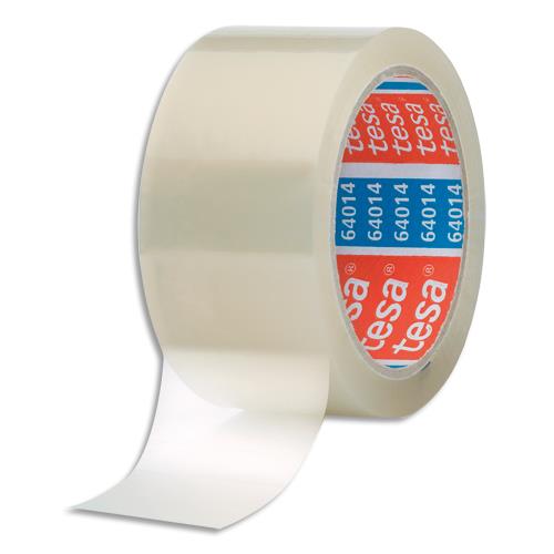 Adhesif d emballage Tesa - polypro - sans solvant - silencieux - 100 m x 50...