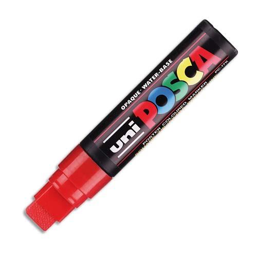 Marqueur peinture Uni Posca pointe exrtra large - rouge - PC17K R