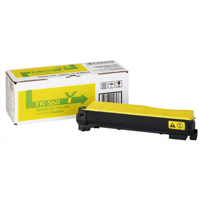 Toner Kyocera TK560Y - jaune - 10000 pages