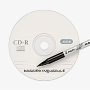 Marqueur pour CD/DVD