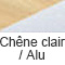 Chne clair / Gris alu - RISB
