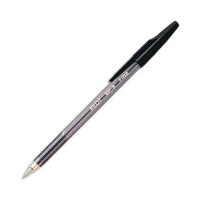 Stylo bille Pilot BPS - pointe fine 0,3 mm - noir