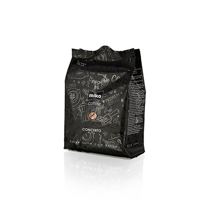 Doses de café Concerto 50% arabica 50% robusta pour machine Miko Café - carton de 48