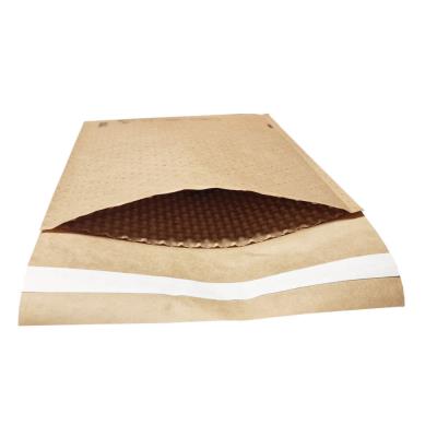 Pochettes adhésives en kraft bulle papier 90g/m² - 15 x 21,5 cm - Lot de 100