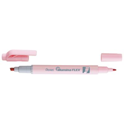 Surligneur Pentel Illumina Flex double pointe - Rose