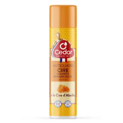 Cire Antiquitaire O'Cedar pour bois - Aérosol 300 ml