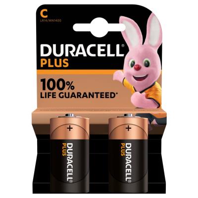 Pile alcaline C / LR14 Max Duracell Plus - Lot de 2