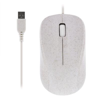 Souris filaire TNB en bio-plastique - USB - Gris