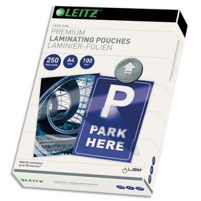 Pochettes de plastification Leitz - A4 - 250 microns - pack de 100