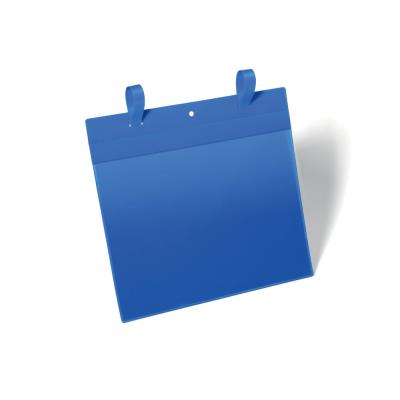 Pochettes logistiques Durable avec système d'attache - format A4 - paysage -  297 x 210 mm - bleu - Boîte de 50