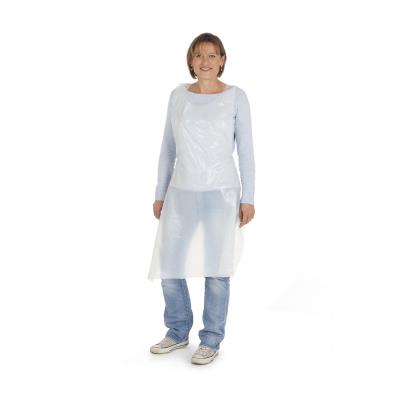 Tablier alimentaire à usage unique - Blanc - lot de 100