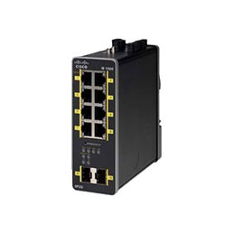 Cisco Industrial Ethernet 1000 Series - Commutateur - Géré - 8 x 10/100/1000 (PoE+) + 2 x 1000 Base-