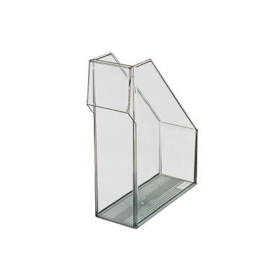 Porte-revues Leitz Lagoon - dos 9,9 cm - coloris cristal transparent