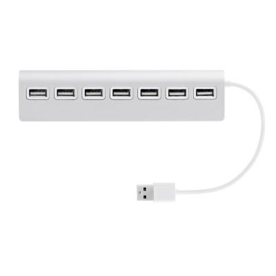 Hub USB-A et USB-C vers USB-A TNB - 7 ports - Gris