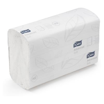 Essuie-mains Tork plié x press Advanced soft - 2856 feuilles - pour H2