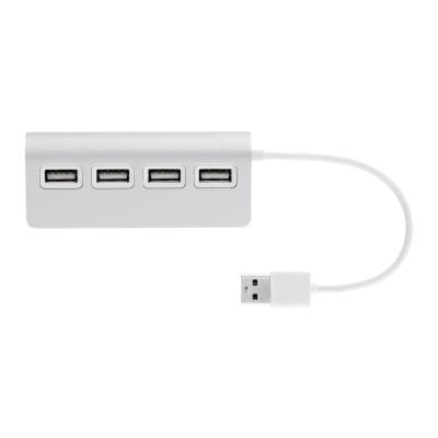 Hub USB-A et USB-C vers USB-A TNB - 4 ports - Gris