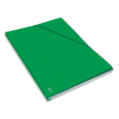 Chemise Elba Eurofolio Alpina - carte lustrée 5/10e - dos 1,5 cm - vert