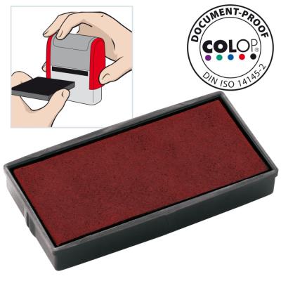 Cassette d'encre pré-encrée Colop E/30 pour timbre automatique Printer 30 - rouge - paquet 2 unités