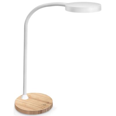 Lampe de bureau Cep LED Flex 7W - 50 000h - Blanc / Chêne