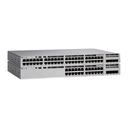 Cisco Catalyst 9200L - Network Advantage - commutateur - C3 - 48 x 10/100/1000 + 4 x Gigabit SFP (li