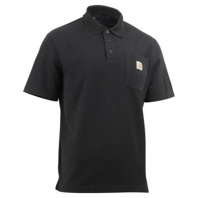 Polo manches courtes Carhartt - Noir - Taille M
