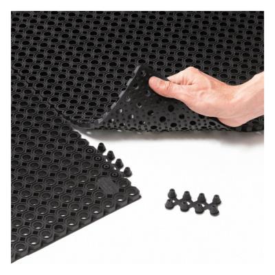 Tapis caillebotis en caoutchouc Notrax fine épaisseur 100x150 cm