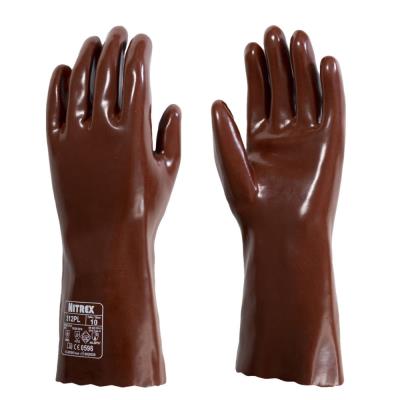 Gants de protection chimique PVC Nitrex 312PL - Rouge - Taille 10