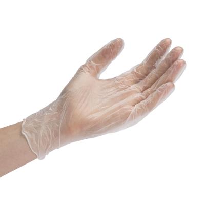 Gants usage court en vinyle non poudrés Unigloves - transparents - Taille XL - Boîte distributrice d