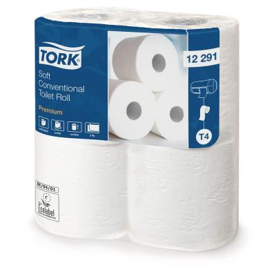 Papier toilette Tork Premium - 12291 - 48 rouleaux - Blanc - T4