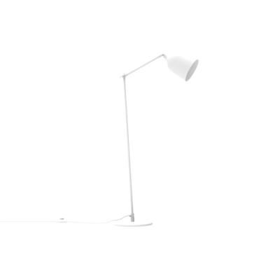 Lampadaire Aluminor Mekano - Ampoule Led E27 - 12W - Bras articulé - Blanc