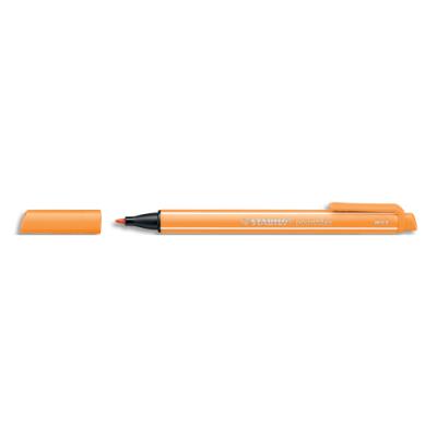 Stylo-feutre Stabilo PointMax - Pointe moyenne 0,8mm - Ecriture souple et sans bavure - Couleur oran